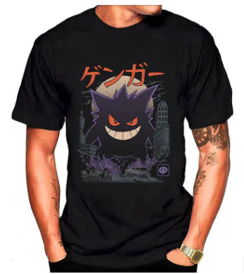 Camiseta de Hombre Fit con Dibujos Animados